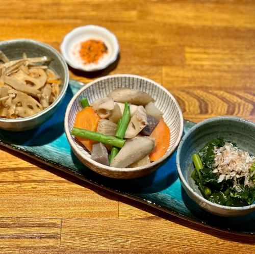 日本酒に合うお料理をおばんざいで♪