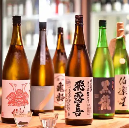 【銘柄純米酒、特別焼酎、生ビールが楽しめる!単品2Hセルフ飲み放題!】3300円⇒2980円(税込)