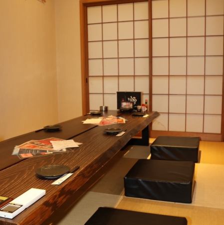 8名様までご利用可能なお座敷の個室です。