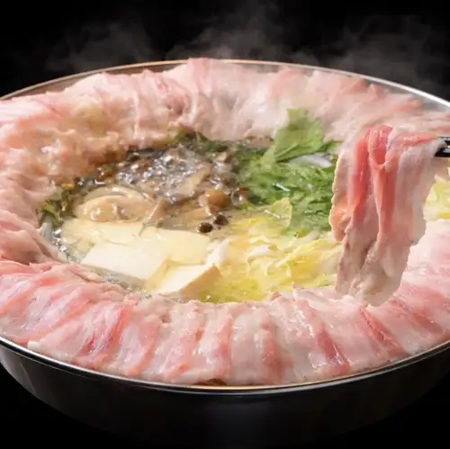 夢幻豚のしゃぶしゃぶ鍋