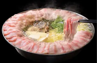 当日予約OK【鹿児島県産夢幻豚のしゃぶ鍋付】　120分飲み放題付　おまかせコース6000円⇒5500円