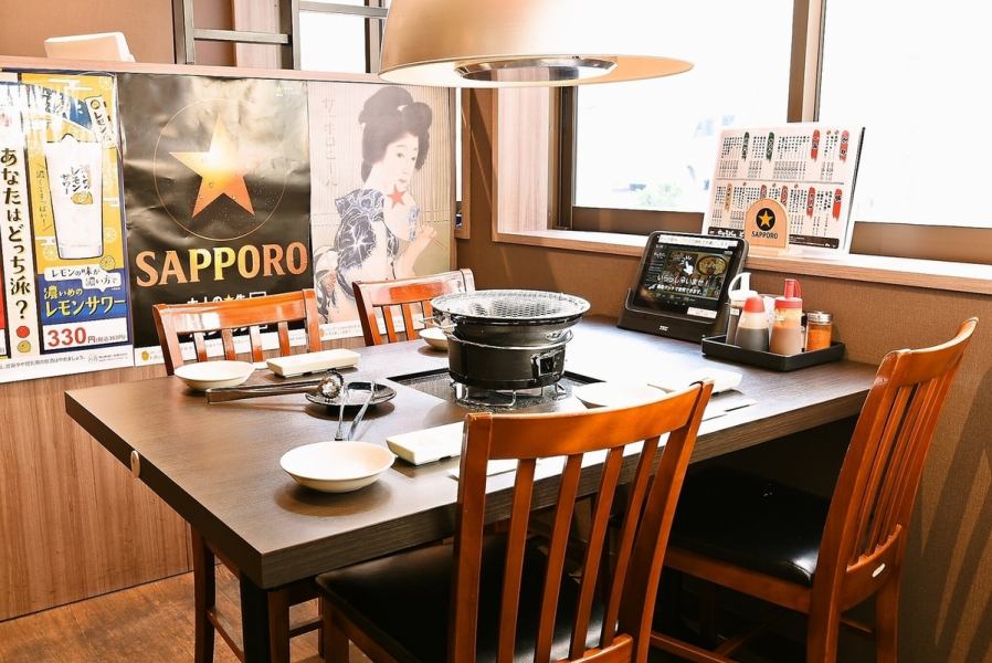 The modern store has a stylish atmosphere that is easy for women to enter.Just a 3-minute walk from the station, you can stop by just in time for the train! You can enjoy delicious offal and yakiniku at a reasonable price!