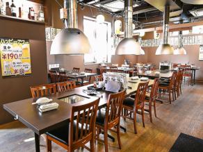 完全貸切ＯＫ★最大60名様まで可能な大きな店内貸切の際は事前にお問い合わせください