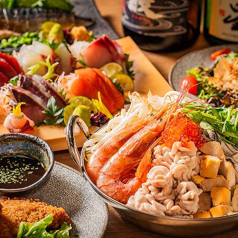A treasure trove of Tohoku local cuisine! Enjoy many famous dishes in a private room!