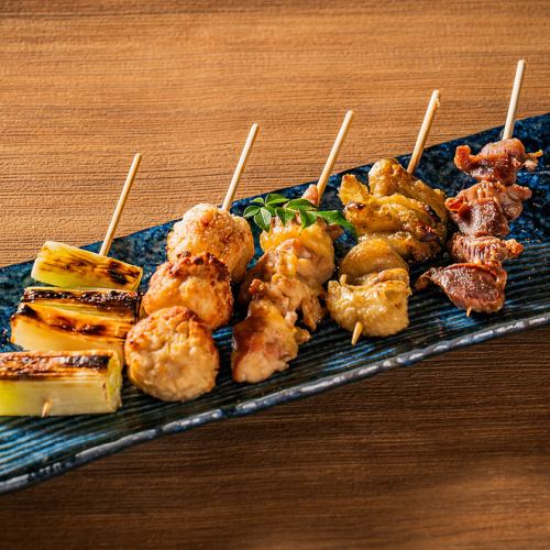 Yakitori uses date chicken!