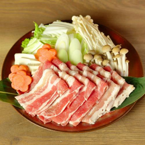 Pork shabu-shabu