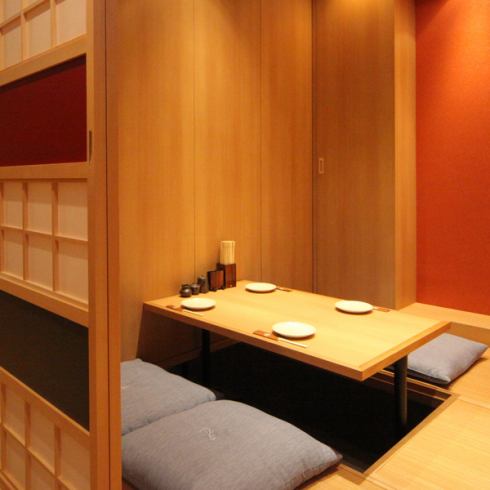 Equipped with a private digging room that can accommodate up to 30 people / Prepare seafood from Hokkaido