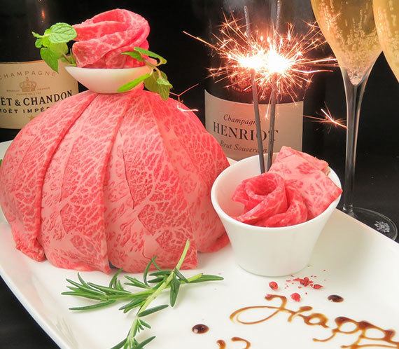 [Highly satisfied] Popular by word of mouth! Issho's original meat cake ★ Perfect for birthdays, anniversaries, farewell parties, and surprises...♪