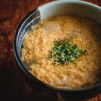 Egg Soup/Wakame Soup