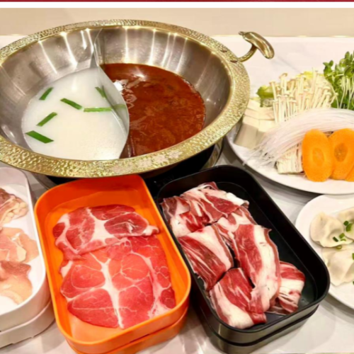 四川マーラー火鍋セット　2人前