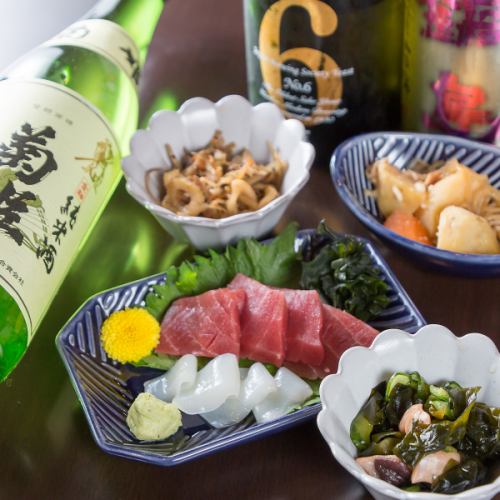 何度来ても新鮮！日替わりで楽しむ「本日のお造り」