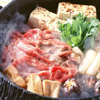 【佐賀伊万里のすき焼きコース】ー匠ー贅沢な「すき焼き」を含む全6品/8,000円 (税込)