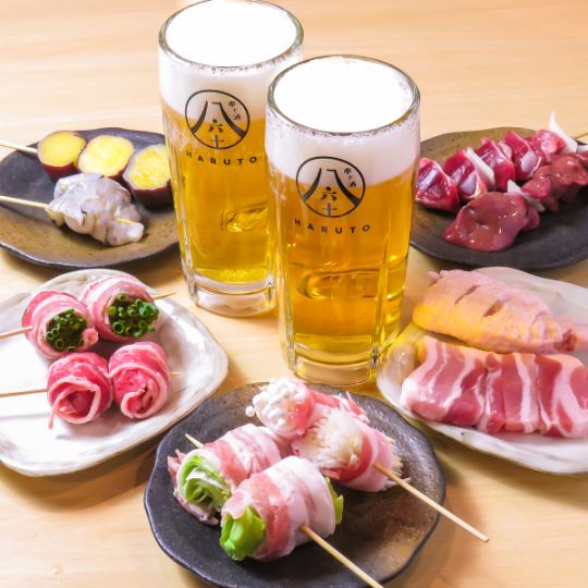 【12월의 금요일·토요일 한정】21:00 이후로 2차회 이용의 분 80분 음료 무제한 2200엔(부가세 포함)