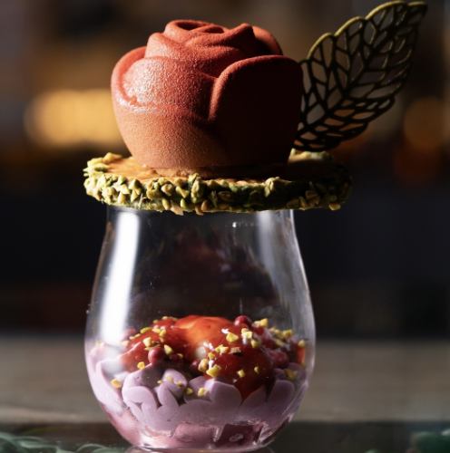 Red Rose Parfait