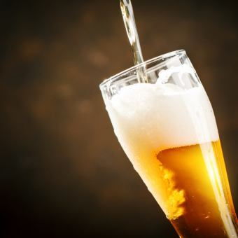 【2時間飲み放題/1,990円】生ビール、ワイン、日本酒はじめBARならではのカクテルも多数!