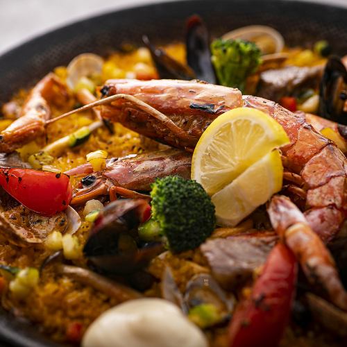 [Banquet] Paella course with all-you-can-drink from 5,500 yen (tax included)
