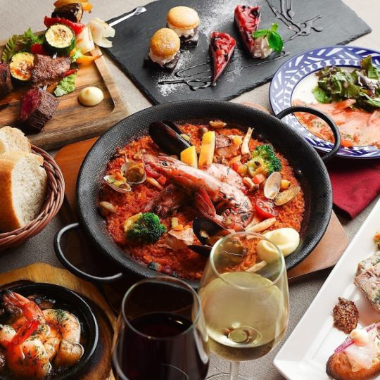 ★ Recommended for New Year's and Year-End Parties! [All-You-Can-Drink] Loha Paella Course (Reservation Required) 2 people or more 6,500 yen (tax included)