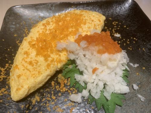 Dashi roll style omelet