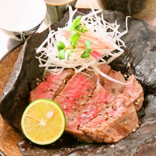 【イチオシメニュー】A5和牛 氷見牛 昆布焼き