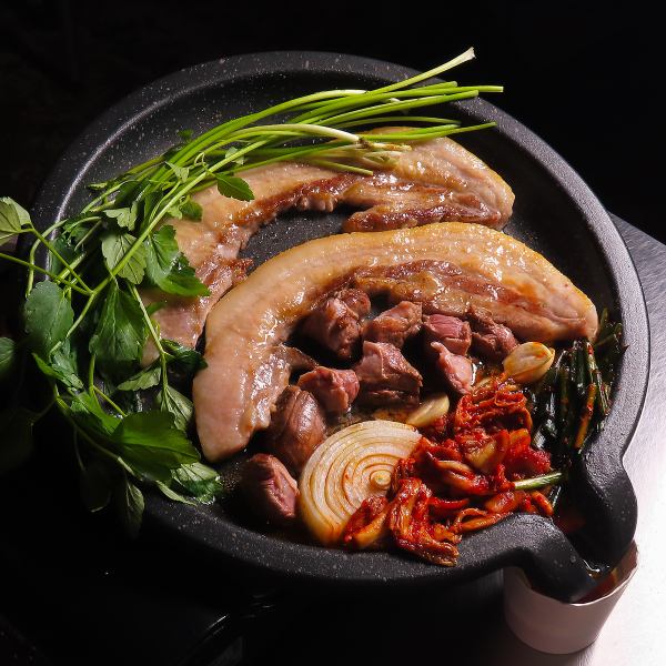 【看板メニュー】感動のセリサムギョプセット！