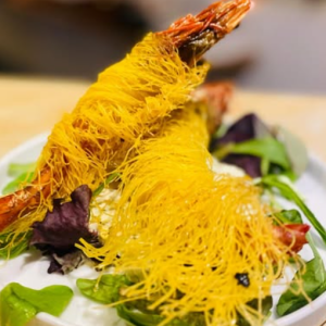 徳島県産 クマ海老のカダイフ タルタル