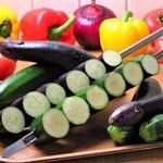 Grilled zucchini