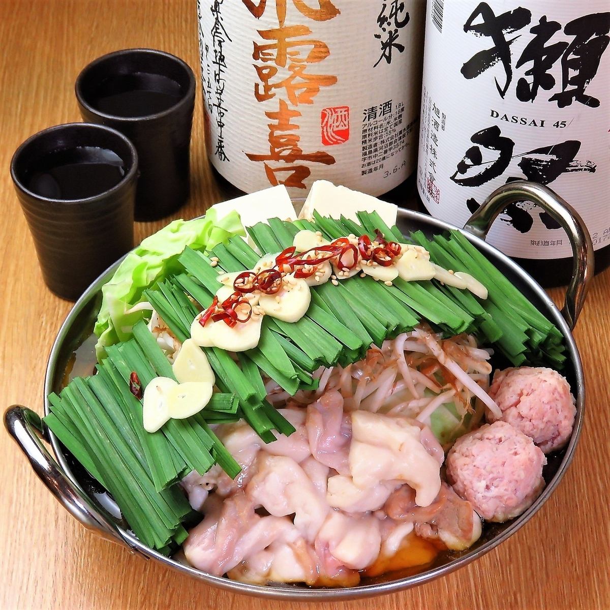 深夜の直前予約でも◎もつ鍋おでん焼き鳥等全て手作りの絶品◎