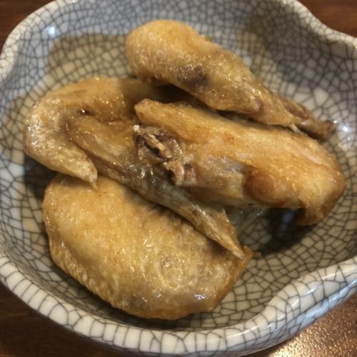 Specially made at Kaitaku Sakaba♪ Fried chicken wings that burst with flavor when you put them in your mouth.