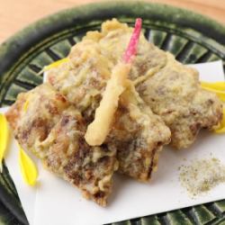 うなぎ天麩羅 山椒塩