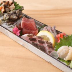 料理長厳選お造り盛り合わせ5種