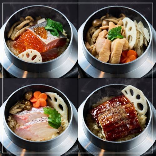 贅沢具材の釜飯登場