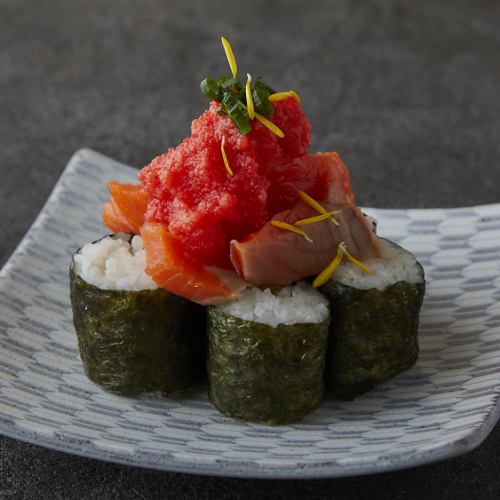 炙りサーモン明太