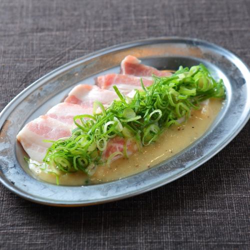 ネギ塩豚バラ