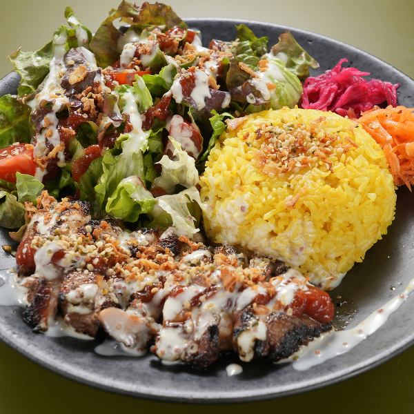 Jerk Chicken Over Rice -ジャークチキンオーバーライス