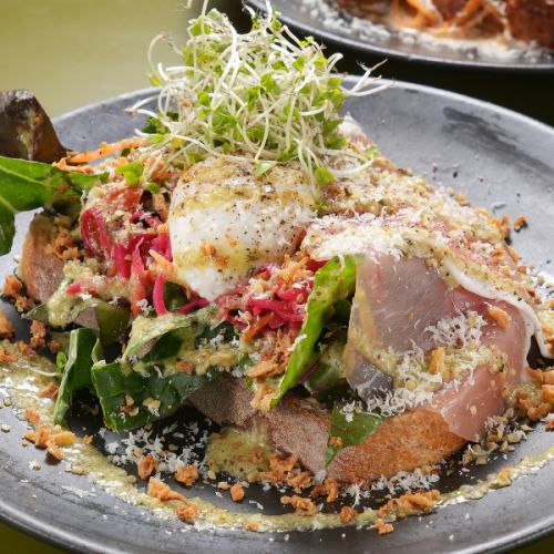 "The Moon" Open Sandwich - ザ・ムーンオープンサンド