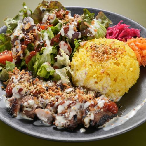 ジャークチキンオーバーライス