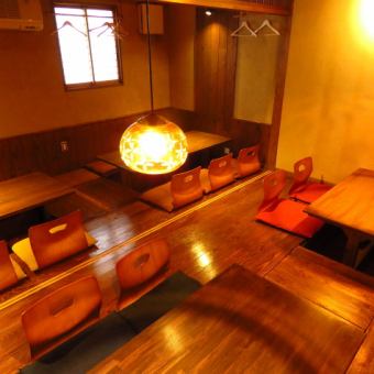 It is also possible to use small group banquets such as drinking parties with colleagues and girls' parties ☆ You can enjoy meals and talks in a calm atmosphere!