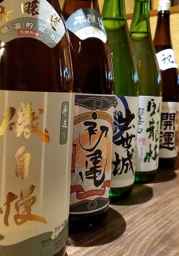 静岡県が誇る日本酒を多数ご用意★