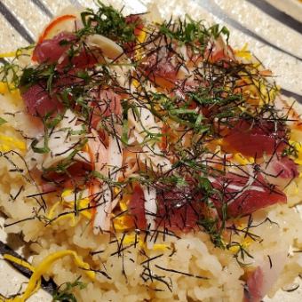 新鮮なお刺身やれん名物太刀魚天ぷらが味わえる！全7品【満喫コース】3500円(税込)♪