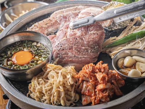 サムギョプサル食べ放題コース(120分制、90分ラストオーダー)