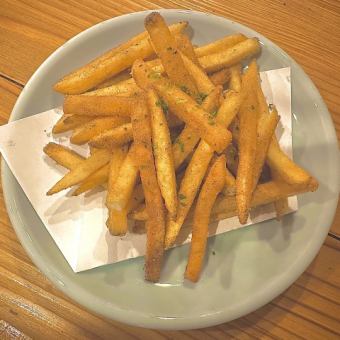 煮干しバターポテト