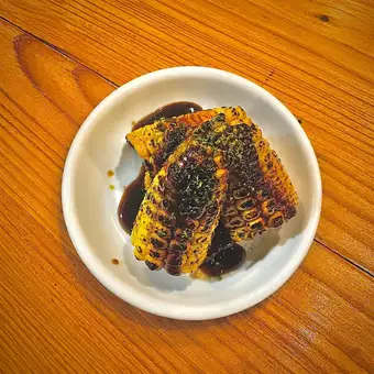 とうもろこし　ガリバタ甘タレ焼き