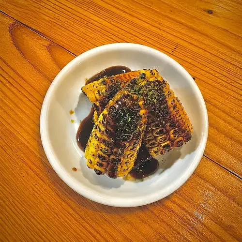 とうもろこし　ガリバタ甘タレ焼き