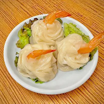 蒸し海老餃子　3ヶ