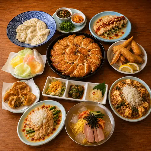 强烈推荐能让你充分体验到饺子店“就是它了！”感觉的套餐。