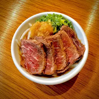 牛たたき 自家製 山椒ぽん酢