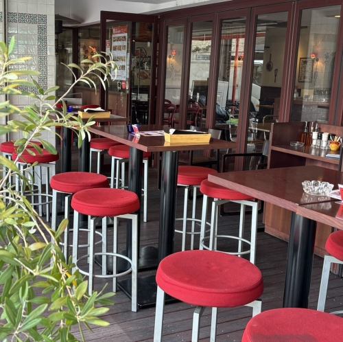 テラス席でゆったり宴会★