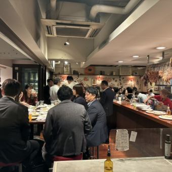 40~50名様☆【貸切2次会プラン】120分飲み放題付き(お席時間150分)全8品4000円