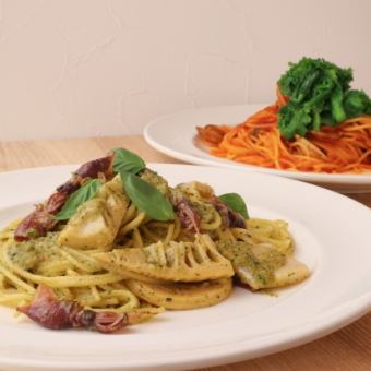 〈LUNCH〉席のみ予約～当日メニューをお選びください～