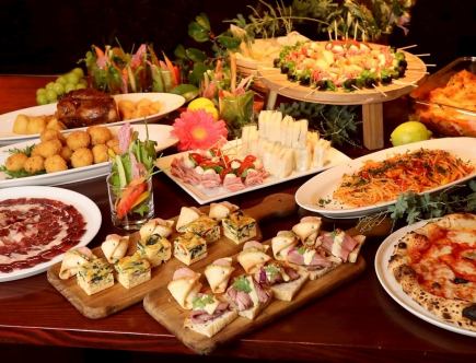 30~45名様[貸切パーティプランA]120分飲み放題付き(お席時間150分)全15品7000円